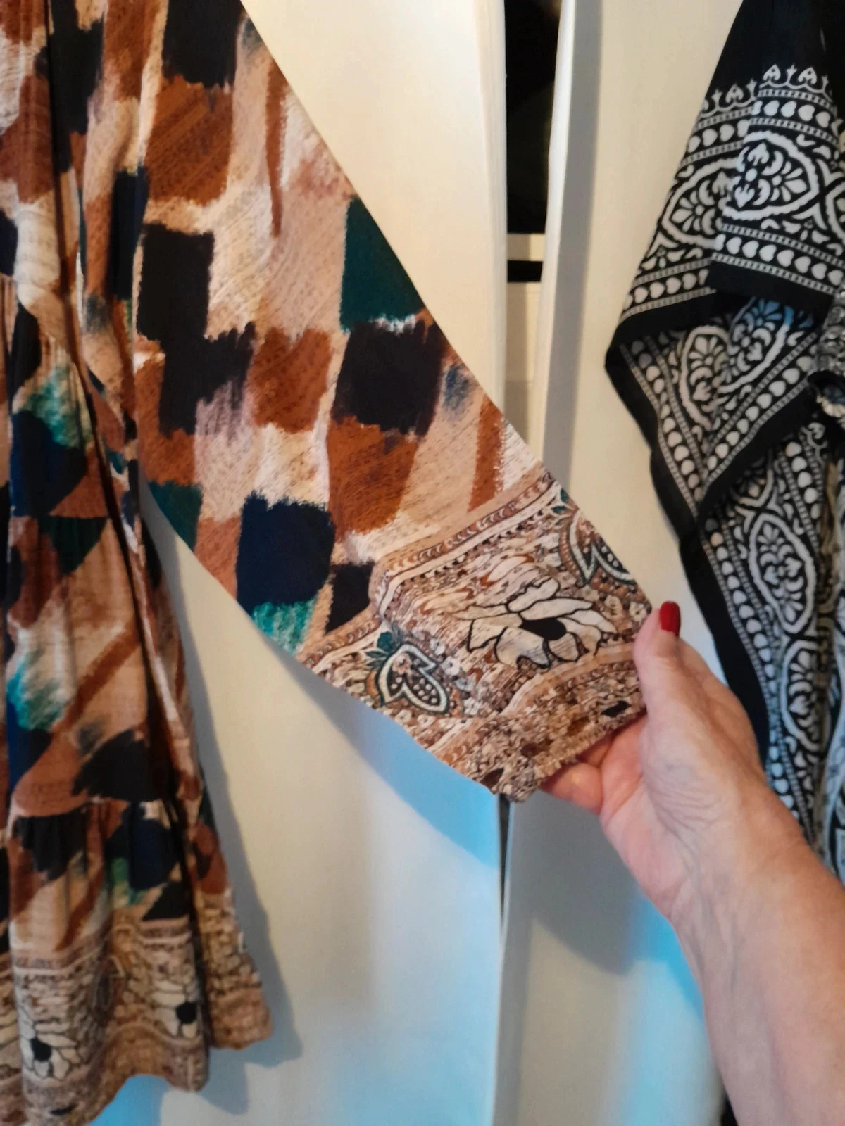 Korte jurk, boho-chic geïnspireerd, Merk Betty & Co. One Size – photo 5